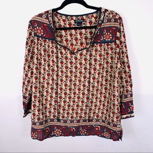 Luck Brand peasant top.